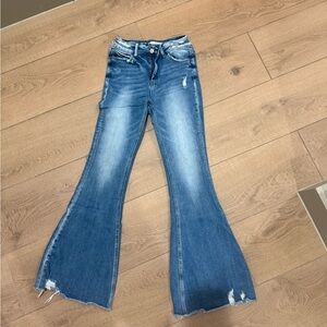 Bridge by GLY 
Chic Distressed Flare Jeans